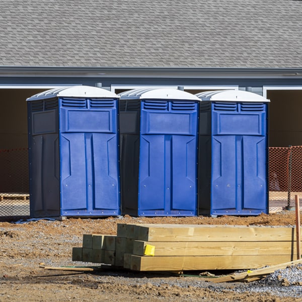 can i customize the exterior of the porta potties with my event logo or branding in Girard